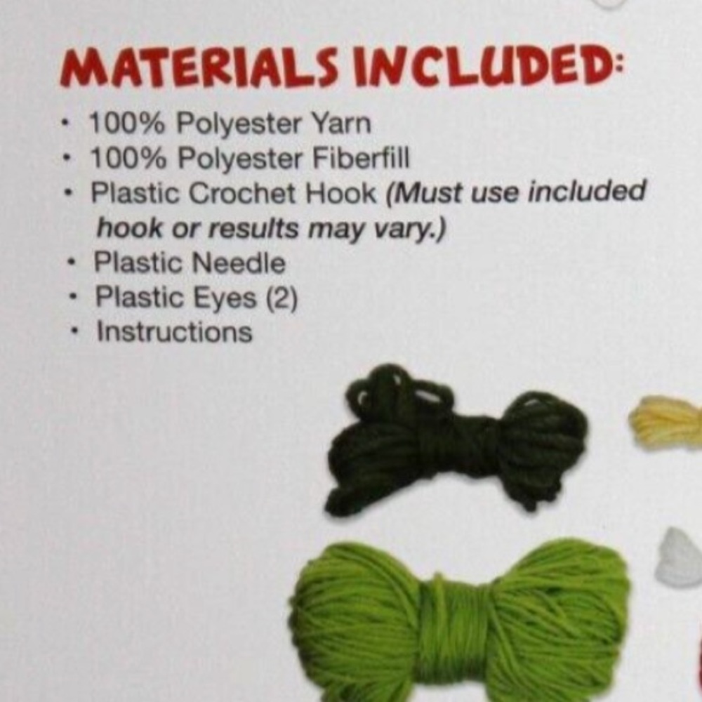 Complete Crochet Kit - Frog NEW - Picture 5 of 7